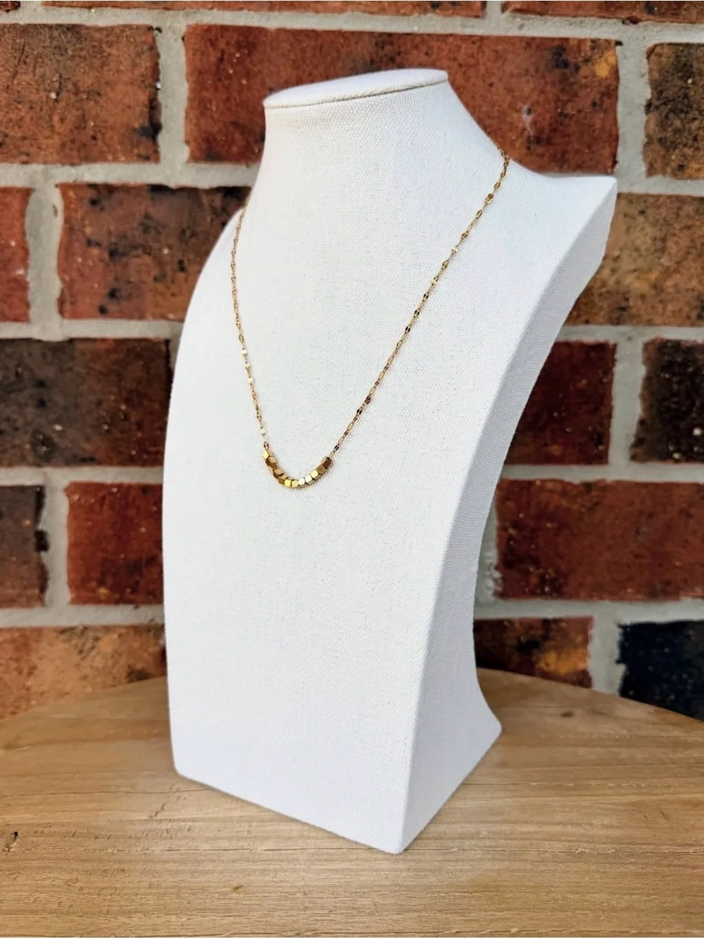 Lip Chain Charm Necklace